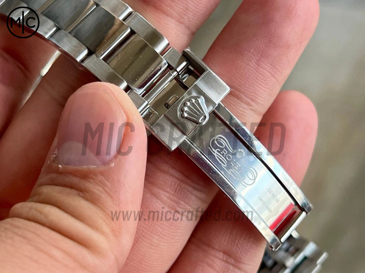 Daytona 116520 904L 精鋼白色錶盤配 SS 錶鏈 - 尊享版