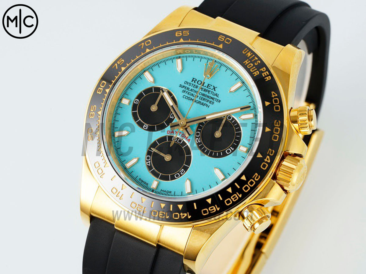 Daytona 126518 Tiffany Blue Dial on Oysterflex Strap – Premium Edition