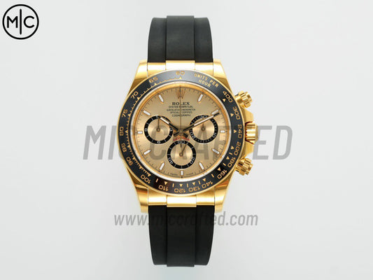 Daytona 126518 YG Dial on Oysterflex Strap – Premium Edition