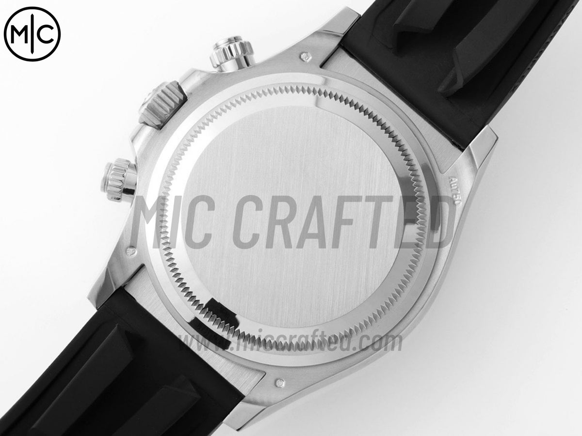 Daytona 126519 Black/Silver Diamonds Dial on Oysterflex Strap – Premium Edition