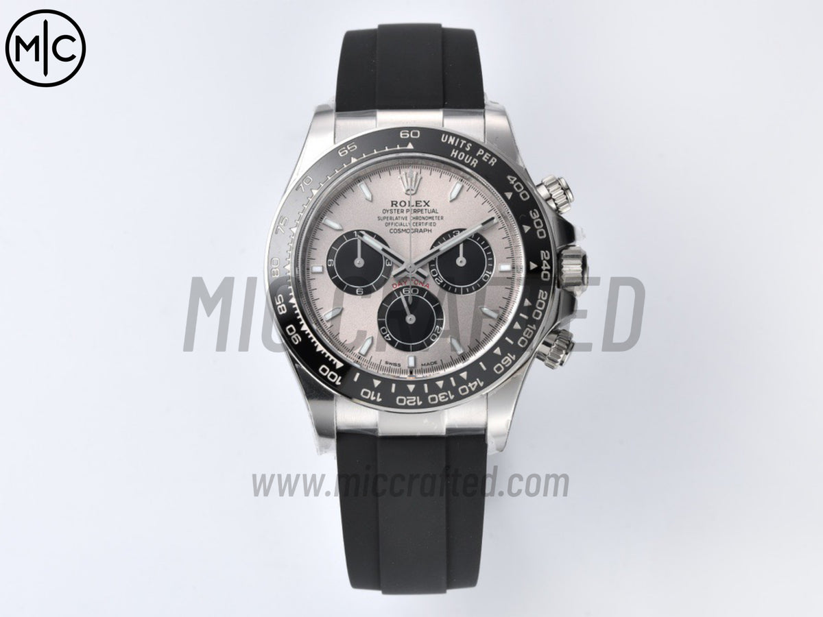 Daytona 126519 Gray/Black Dial on Oysterflex Strap – Premium Edition