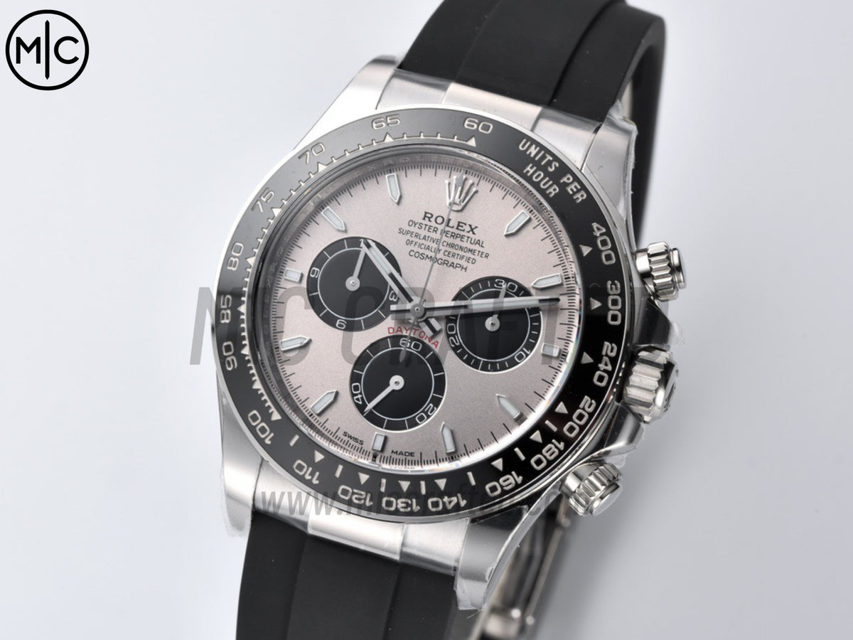 Daytona 126519 Gray/Black Dial on Oysterflex Strap – Premium Edition