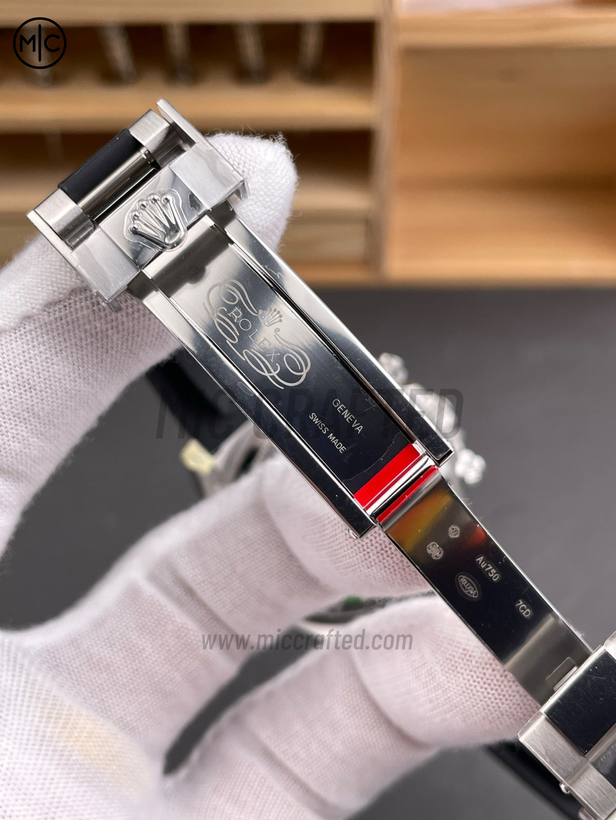 Daytona 126519 Black/Silver Diamonds Dial on Oysterflex Strap – Premium Edition