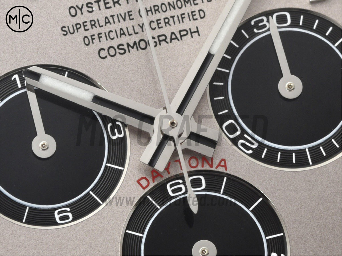 Daytona 126509 灰色/黑色錶盤配 SS 錶鏈 - 尊享版