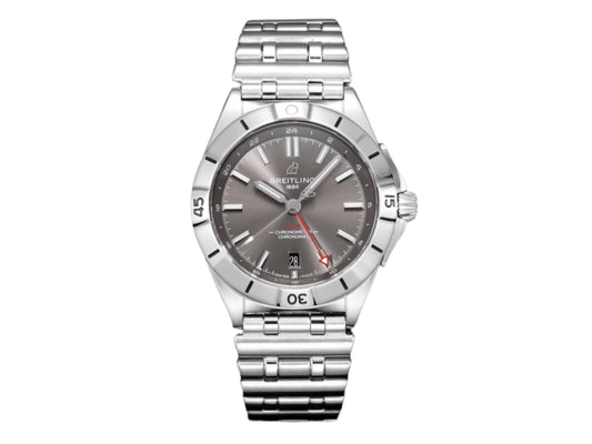 Chronomat GMT 40mm SS Gray Dial on SS Bracelet – Premium Edition