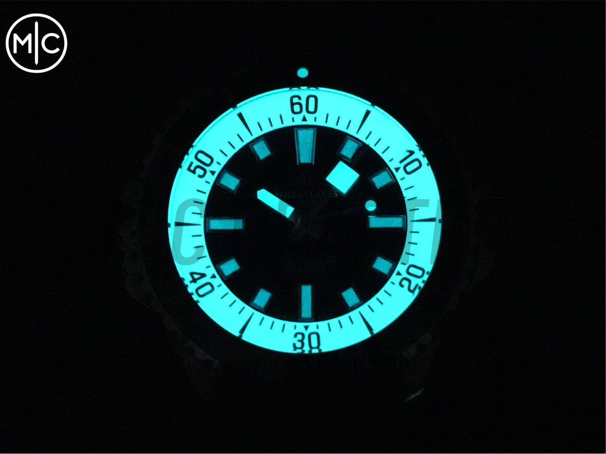 Superocean 46mm SS 黑色錶盤配黑色橡膠錶帶 - 尊貴版