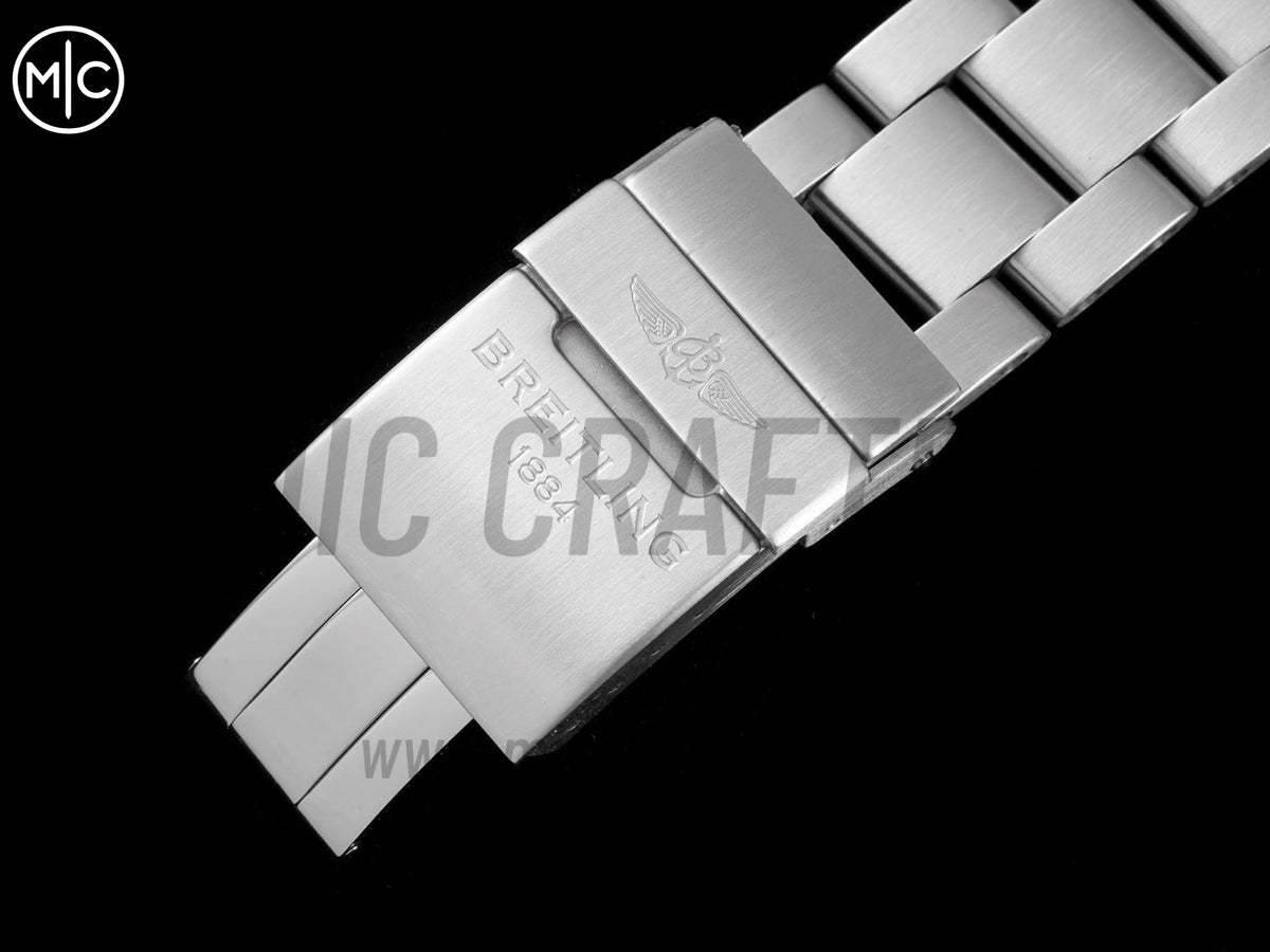 Avenger Chrono 45mm SS 黑色錶盤配 SS 錶鏈 - 尊貴版