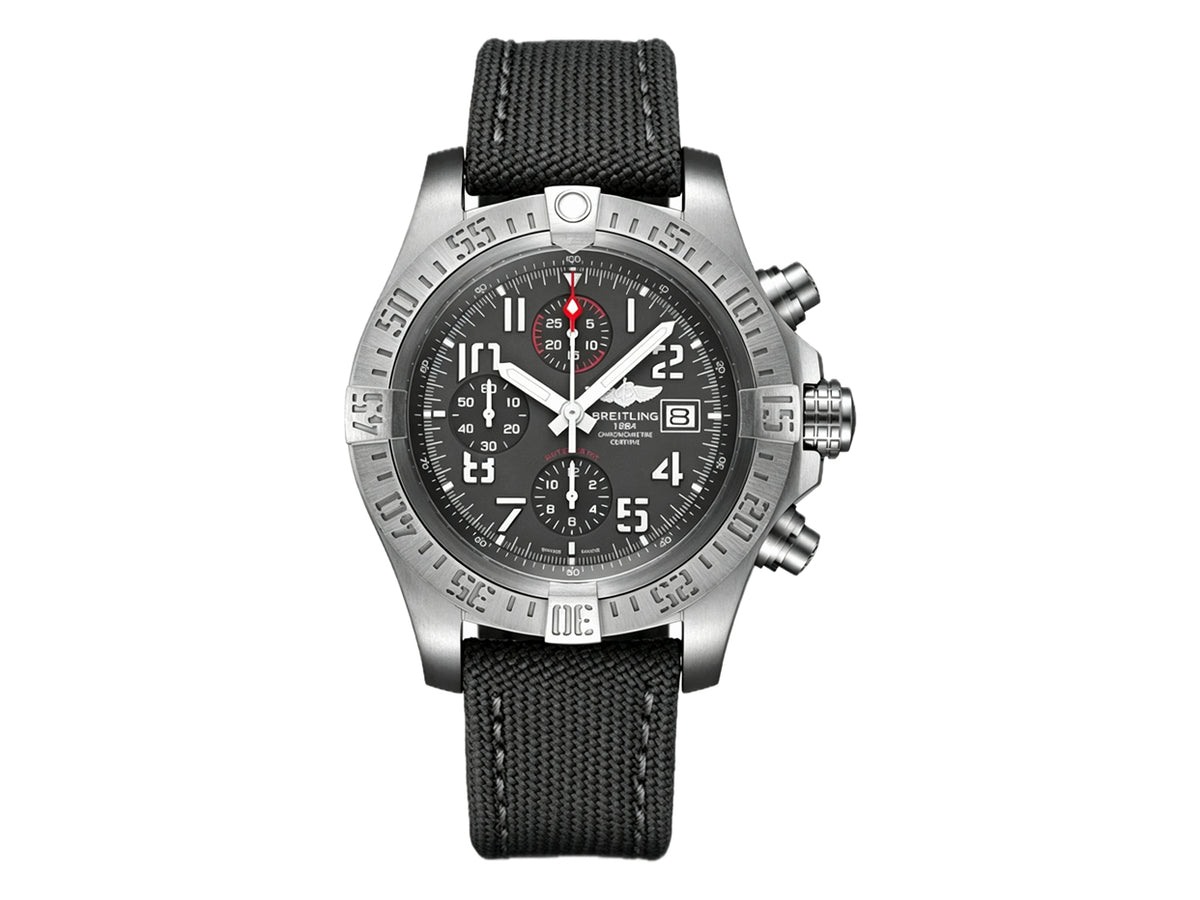 Avenger Chrono 45mm Titanium Gray Dial on Gray Nylon Strap – Premium Edition