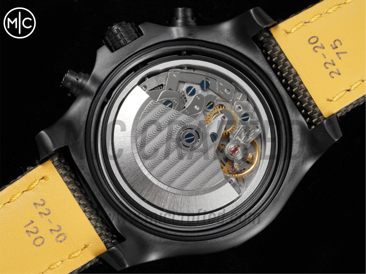 復仇者系列計時腕錶 45mm PVD 鈦金屬黑色錶盤配黑色尼龍錶帶 - 尊貴版